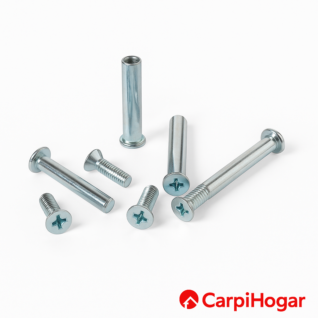 TORNILLOS DE EMPATE MUEBLES 32*0.5 -UNDINAD