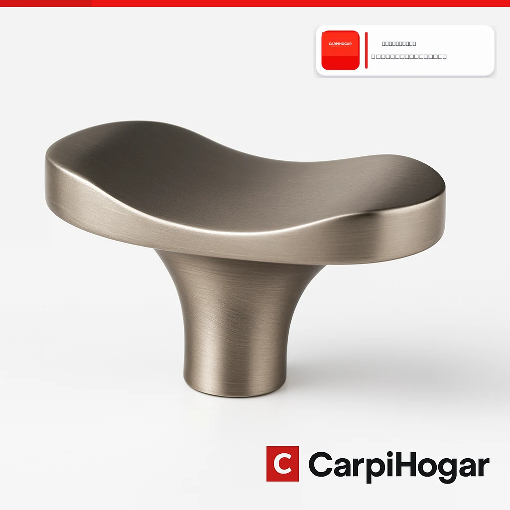 TIRADOR DE ALUMINIO NICKEL VALETTA