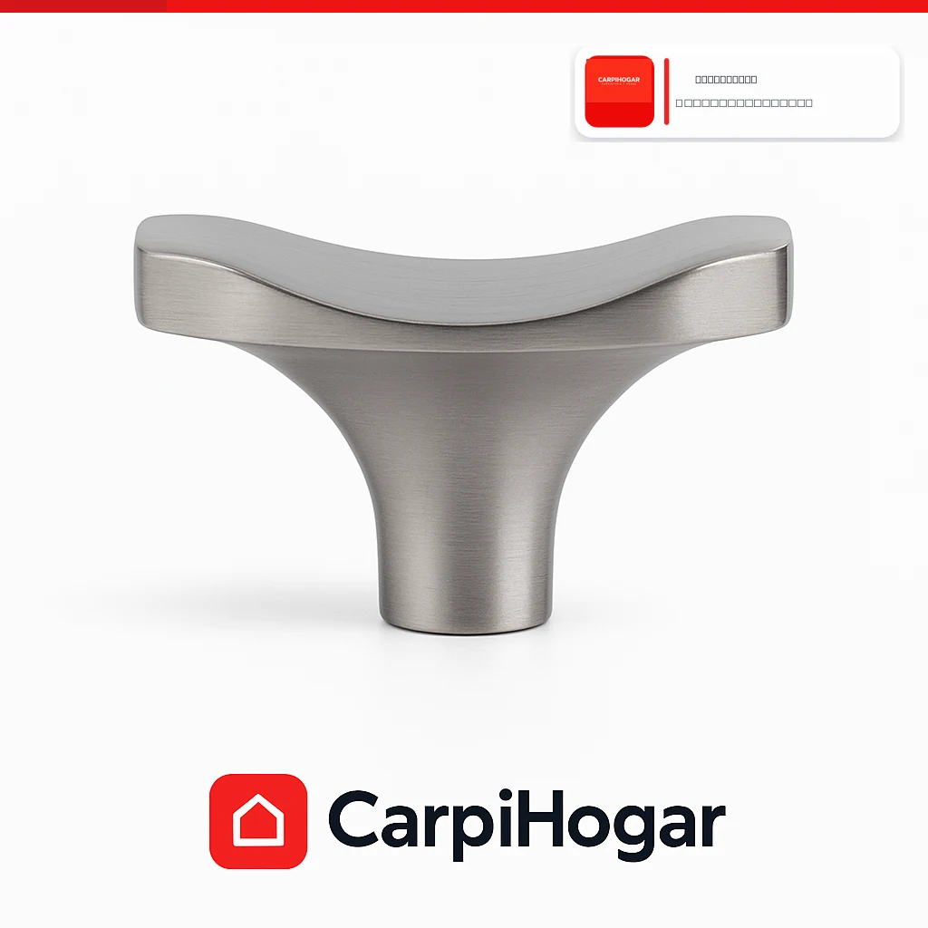 TIRADOR DE ALUMINIO CHROME VALETTA