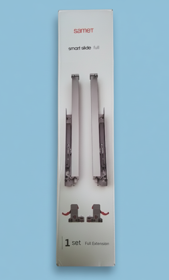 CORREDERA OCULTA SOFT CLOSE 50CM PACKING LUX SAMET