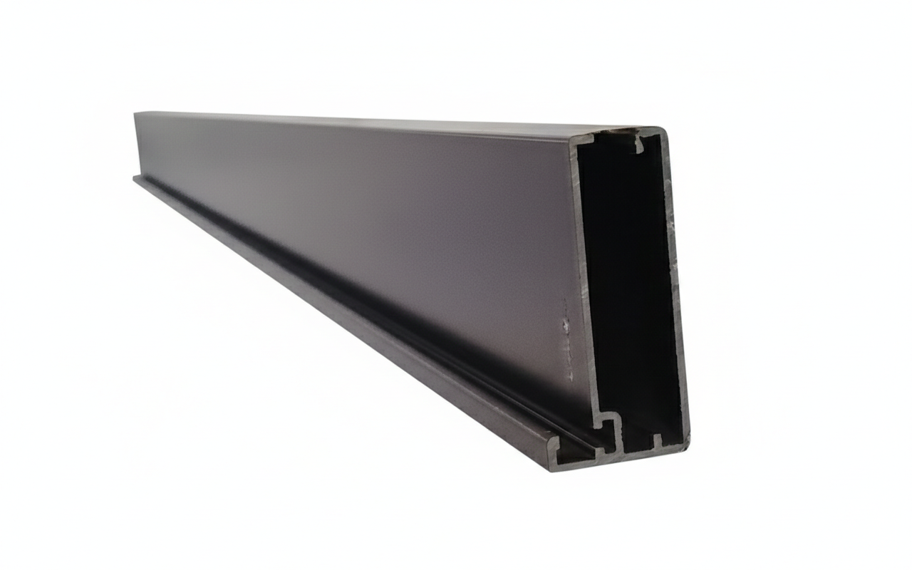 PERFIL DE ALUMINIO PARA PUERTAS PINTURA NEGRA *3M