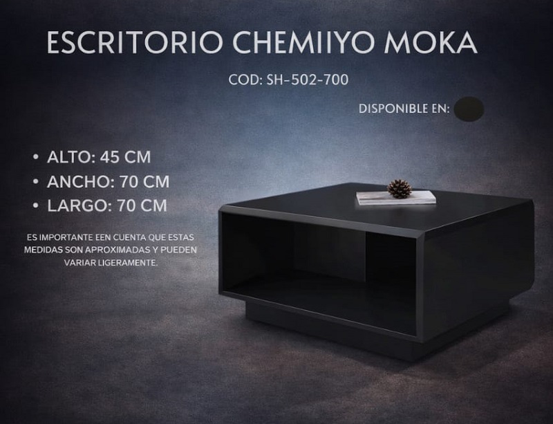 MESA DE CENTRO ALYSSA MOKA