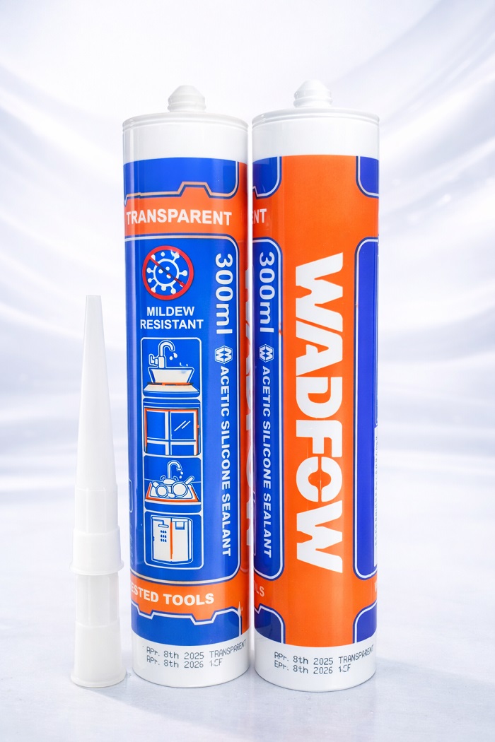 SELLADOR DE SILICONA ACETICA TRANSPARENTE 300ML