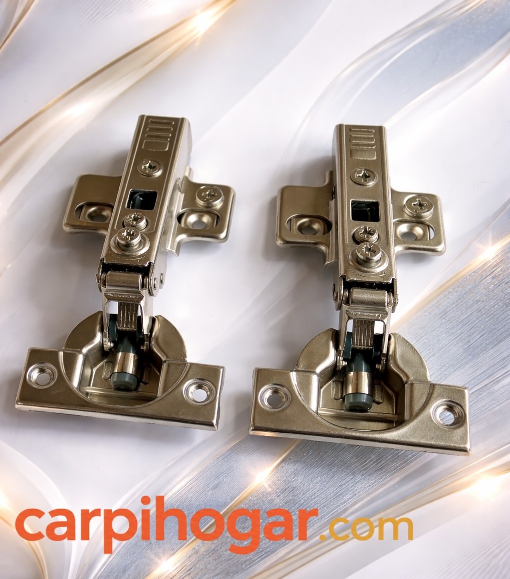 BISAGRAS RECTAS CON FRENO 4D CLIP ON