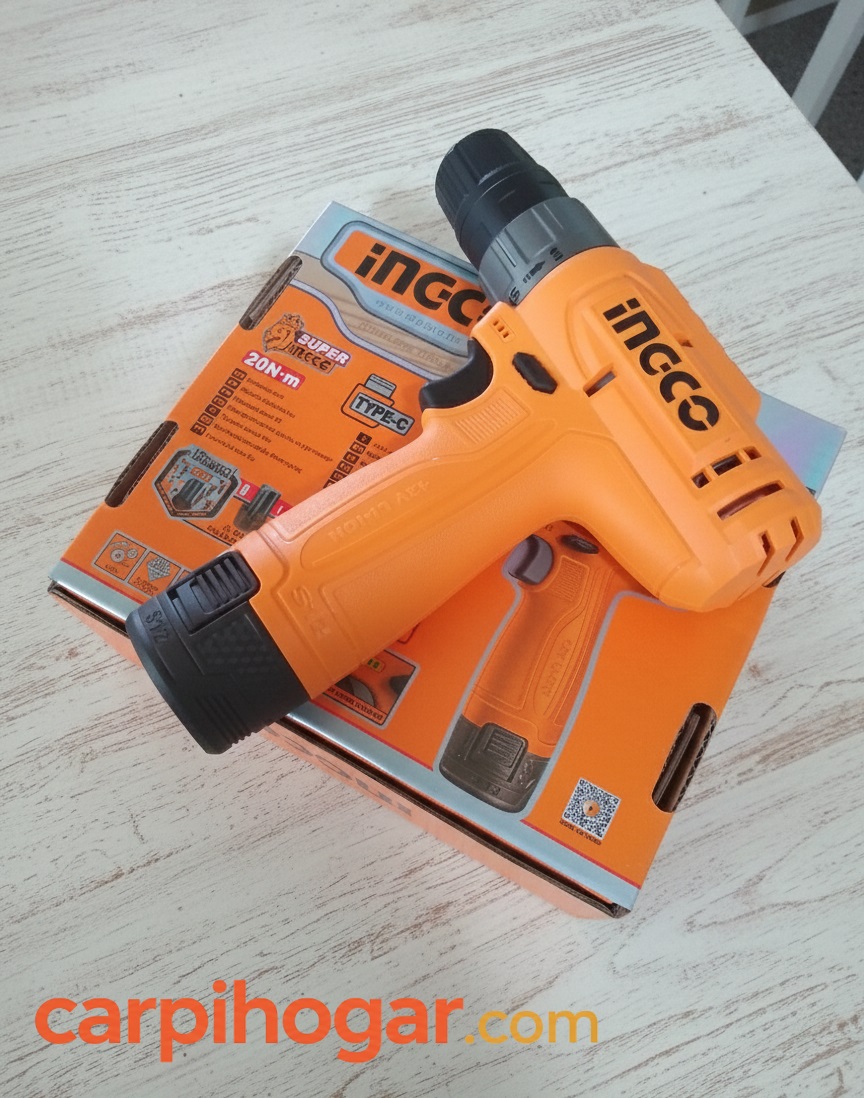 Taladro inalámbrico 12V 20N-m tipo-C 