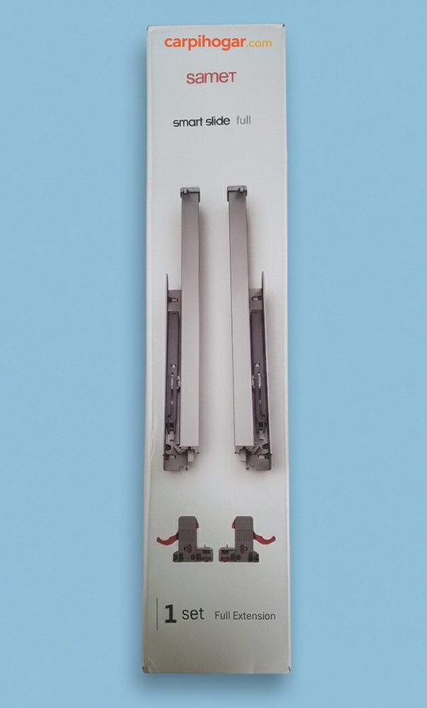CORREDERA OCULTA SOFT CLOSE 50CM PACKING LUX SAMET