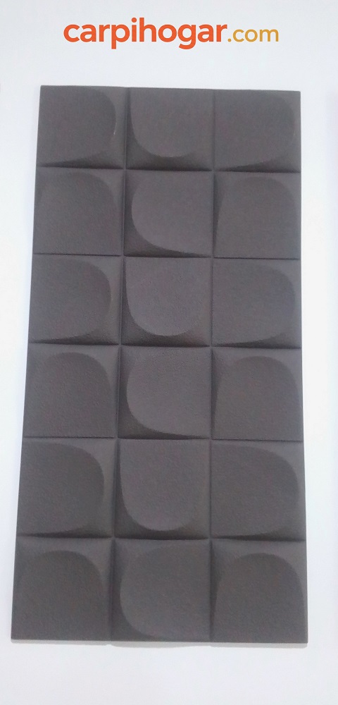 Panel de poliuretano acabado de piedra Negro Espacial