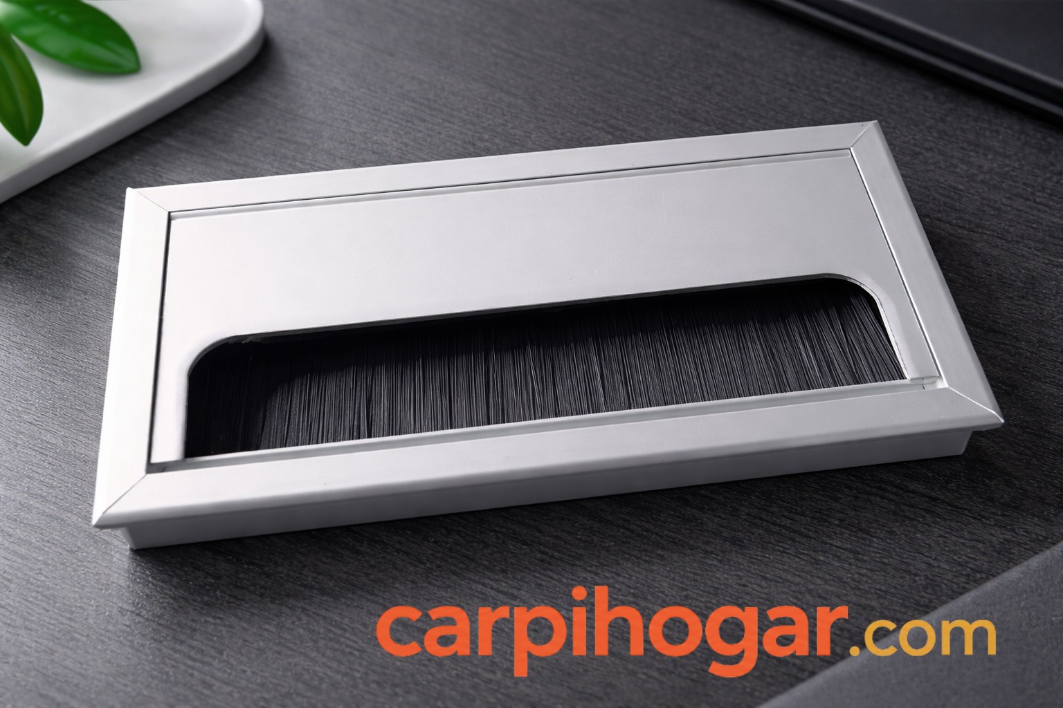 PASACABLES DE ALEACION DE ALUMINIO MATE