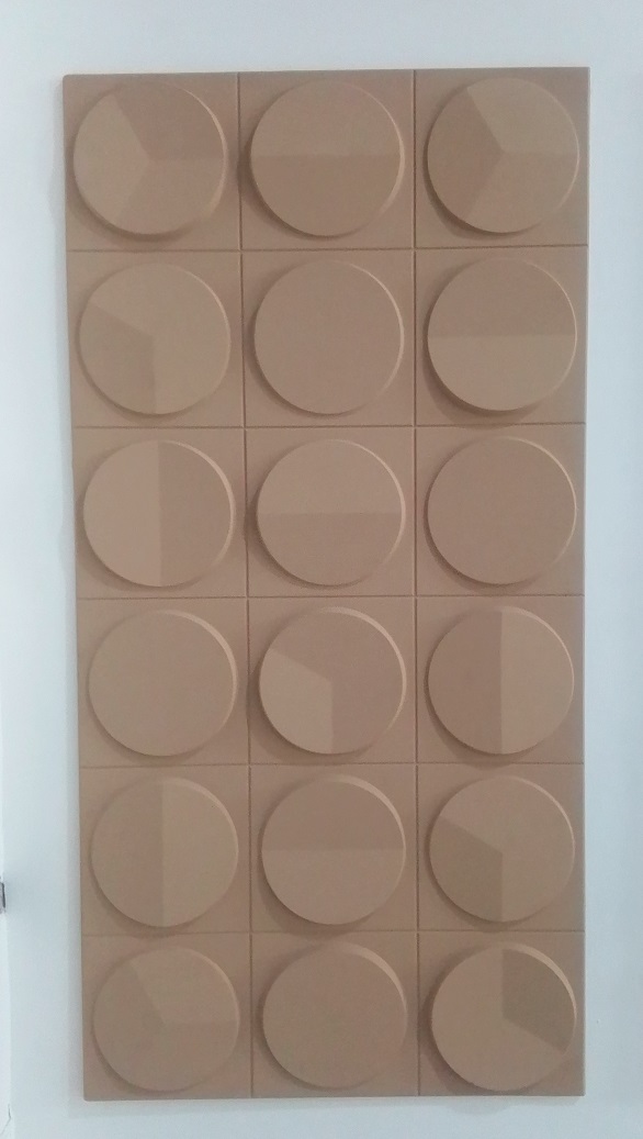 Panel de poliuretano acabado de piedra Lino Dorado