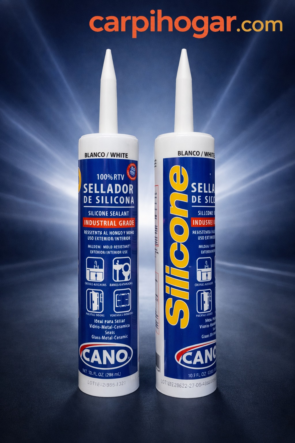 SILICON INDUSTRIAL BLANCO 300 ML