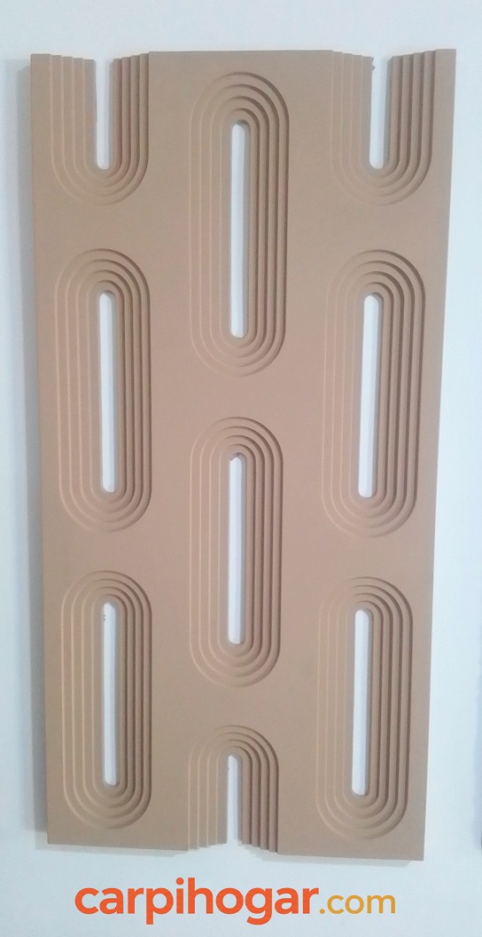 Panel de poliuretano acabado de piedra ovalado Oasis Magnolia