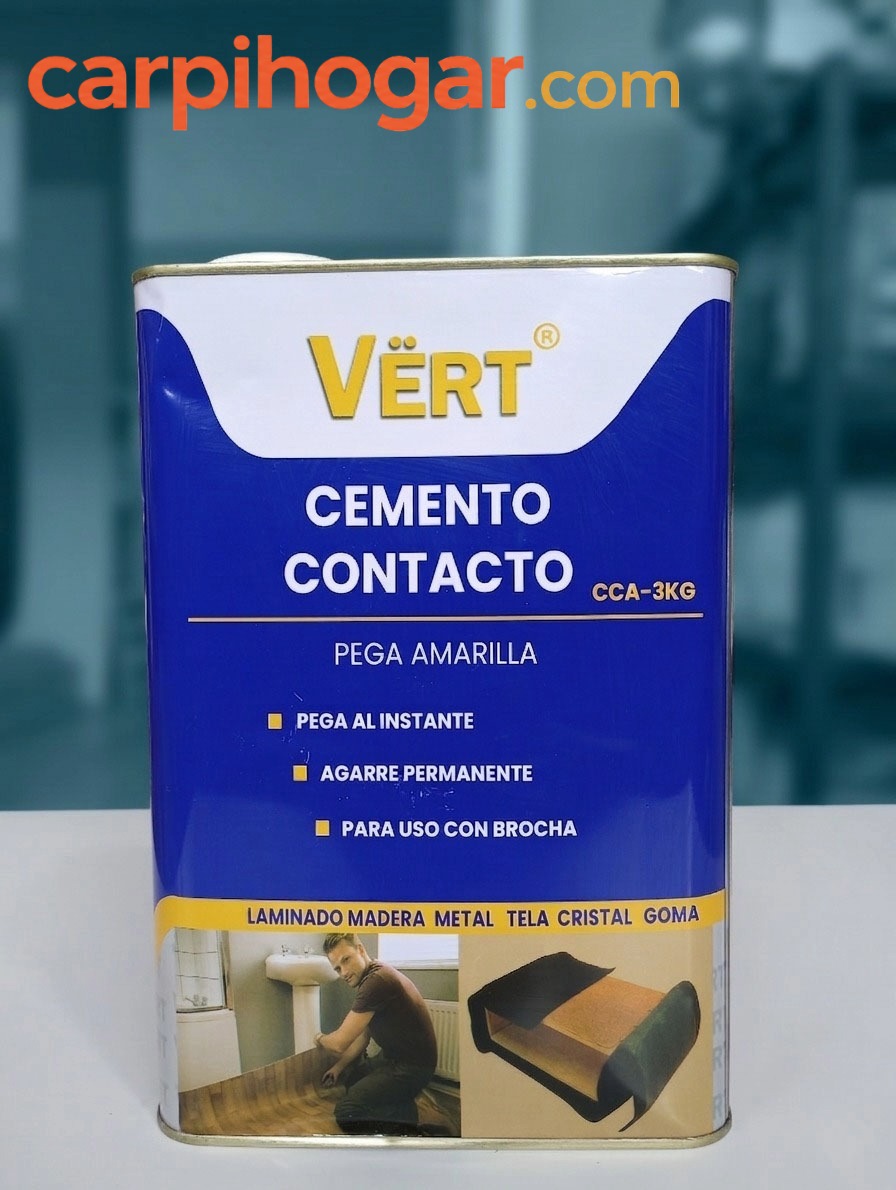 CEMENTO DE CONTACTO PEGA AMARILLA * 3KG