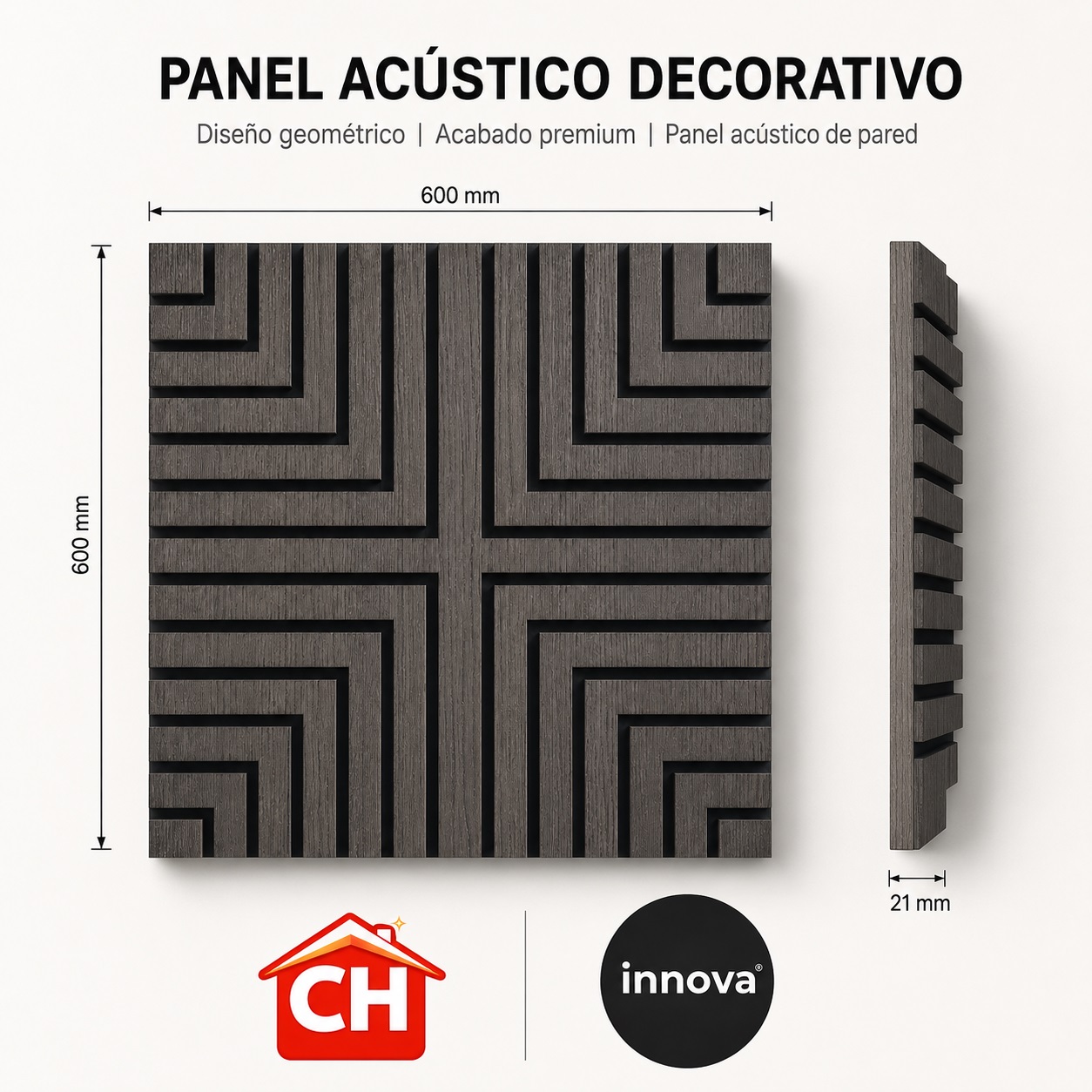PANEL ACUSTICO DE PARED EW WOOD 027