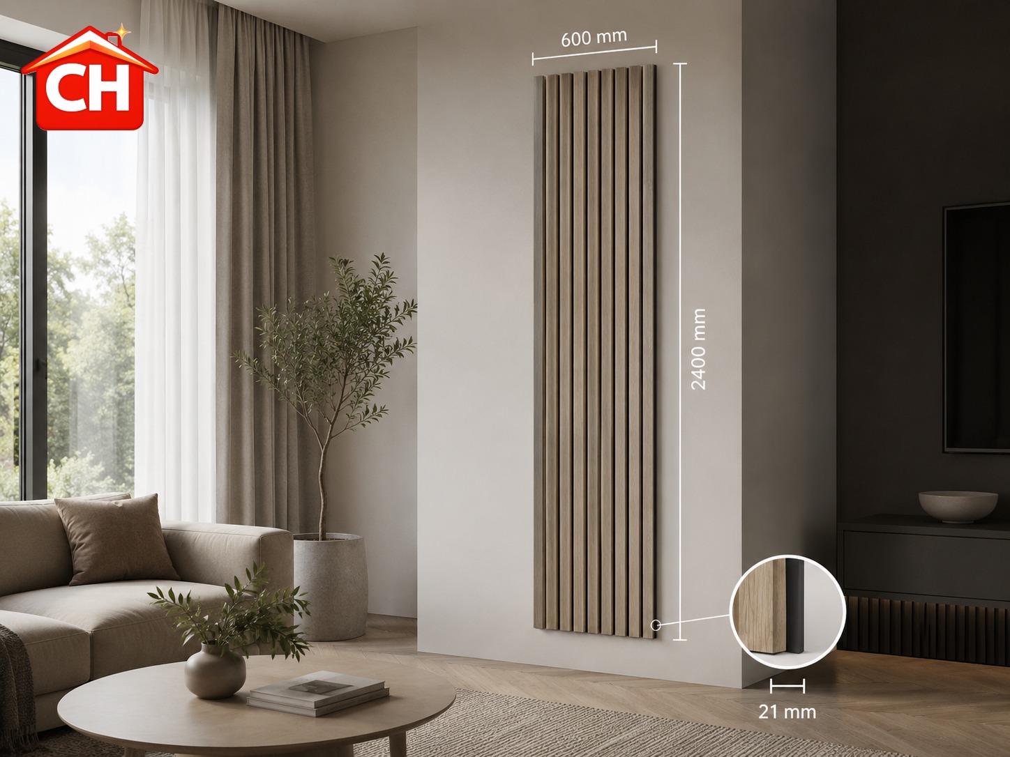 WALL PANEL ACUSTICO EW WOOD 022