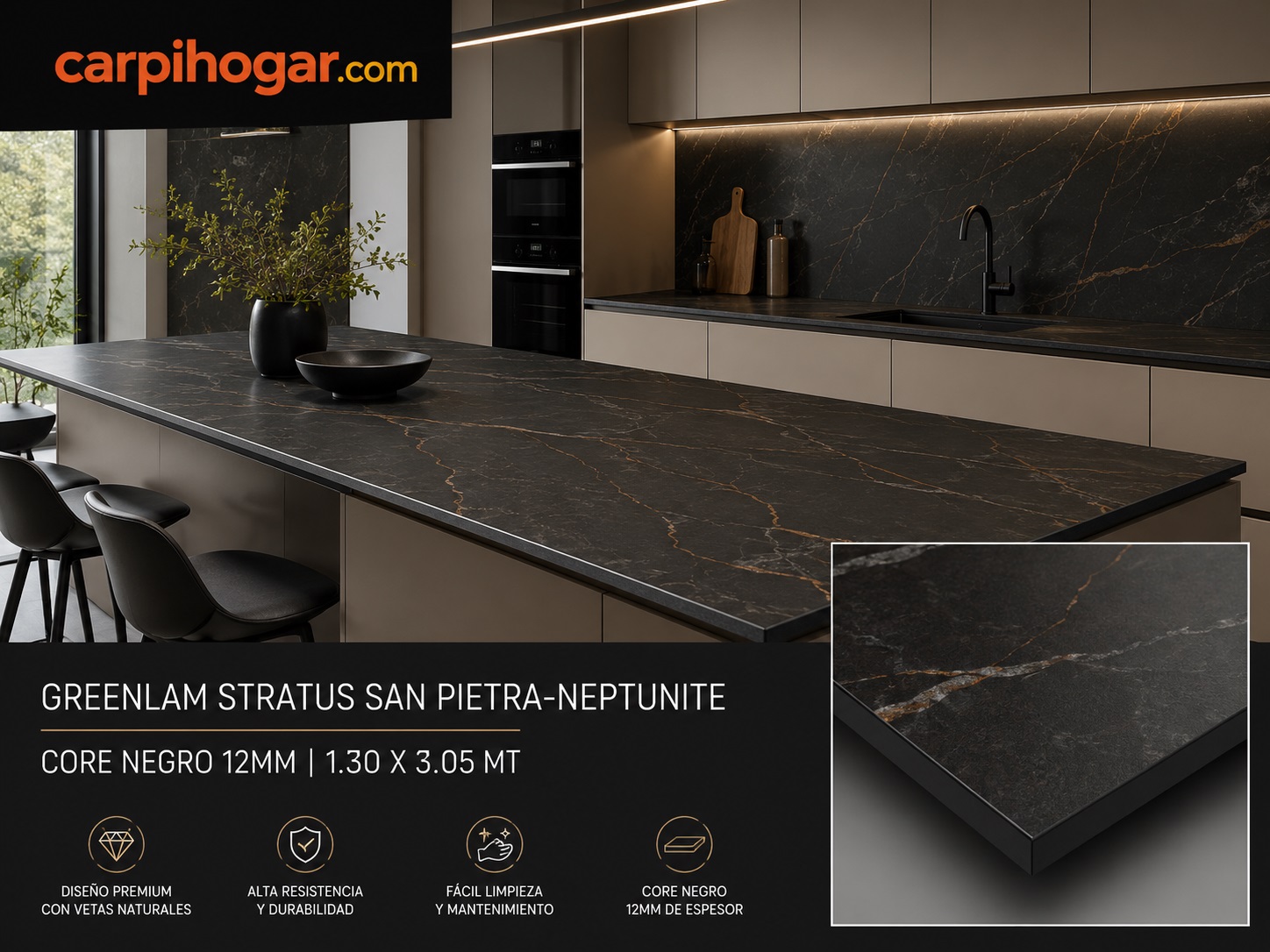 STRATUS SAN PIETRA-NEPTUNITE 1.30 x 3.05 MT