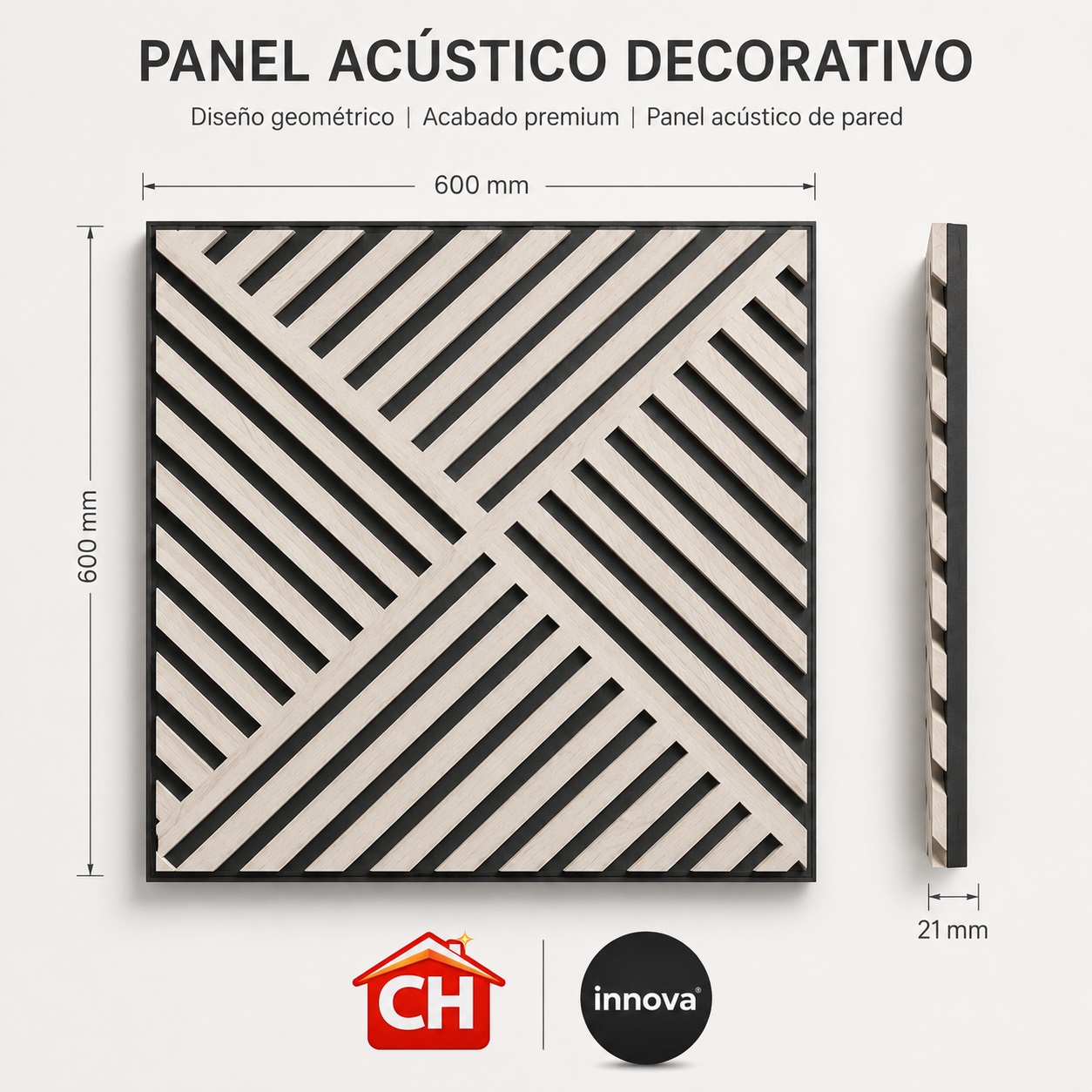 PANEL ACUSTICO DE PARED EW WOOD 006