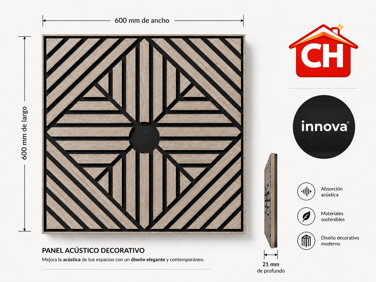 PANEL ACUSTICO DE PARED WTAP-18 EW WOOD 022