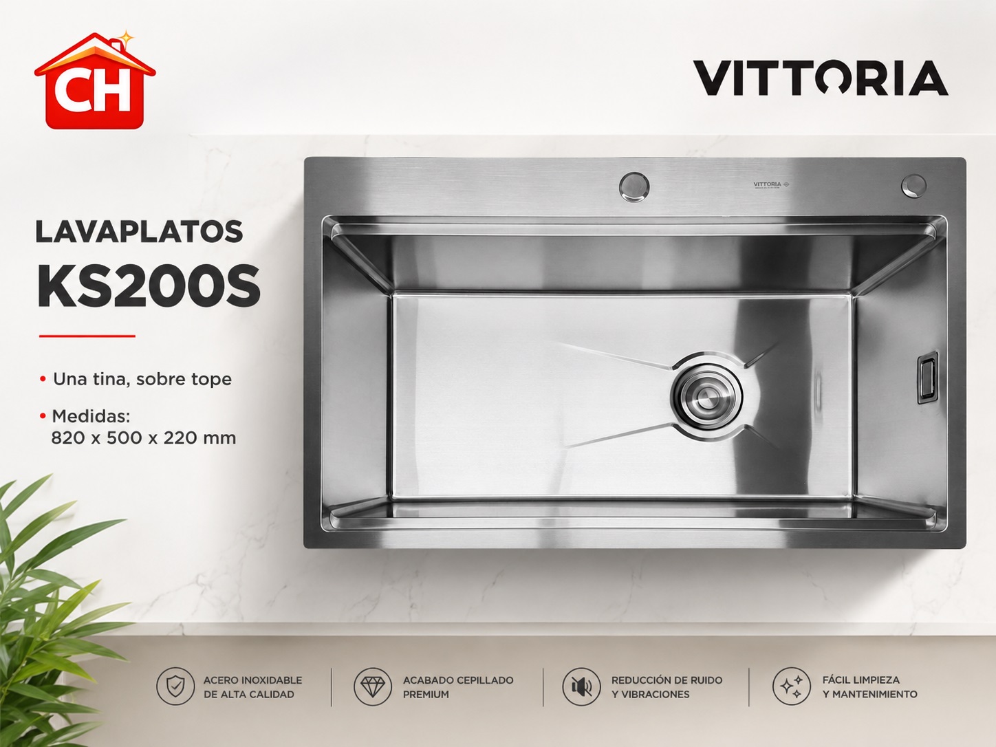 LAVAPLATOS KS200S