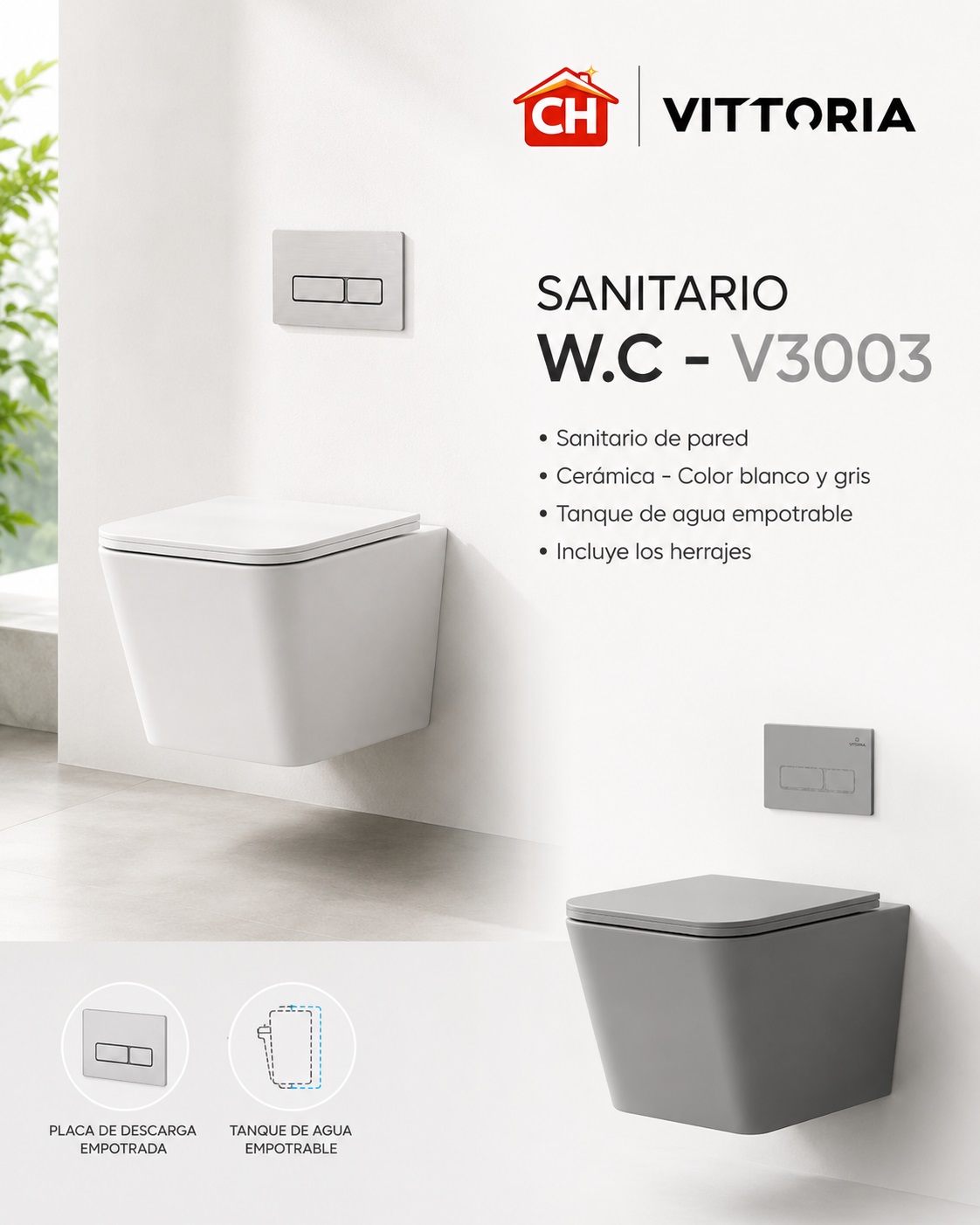 SANITARIO W.C - V3003