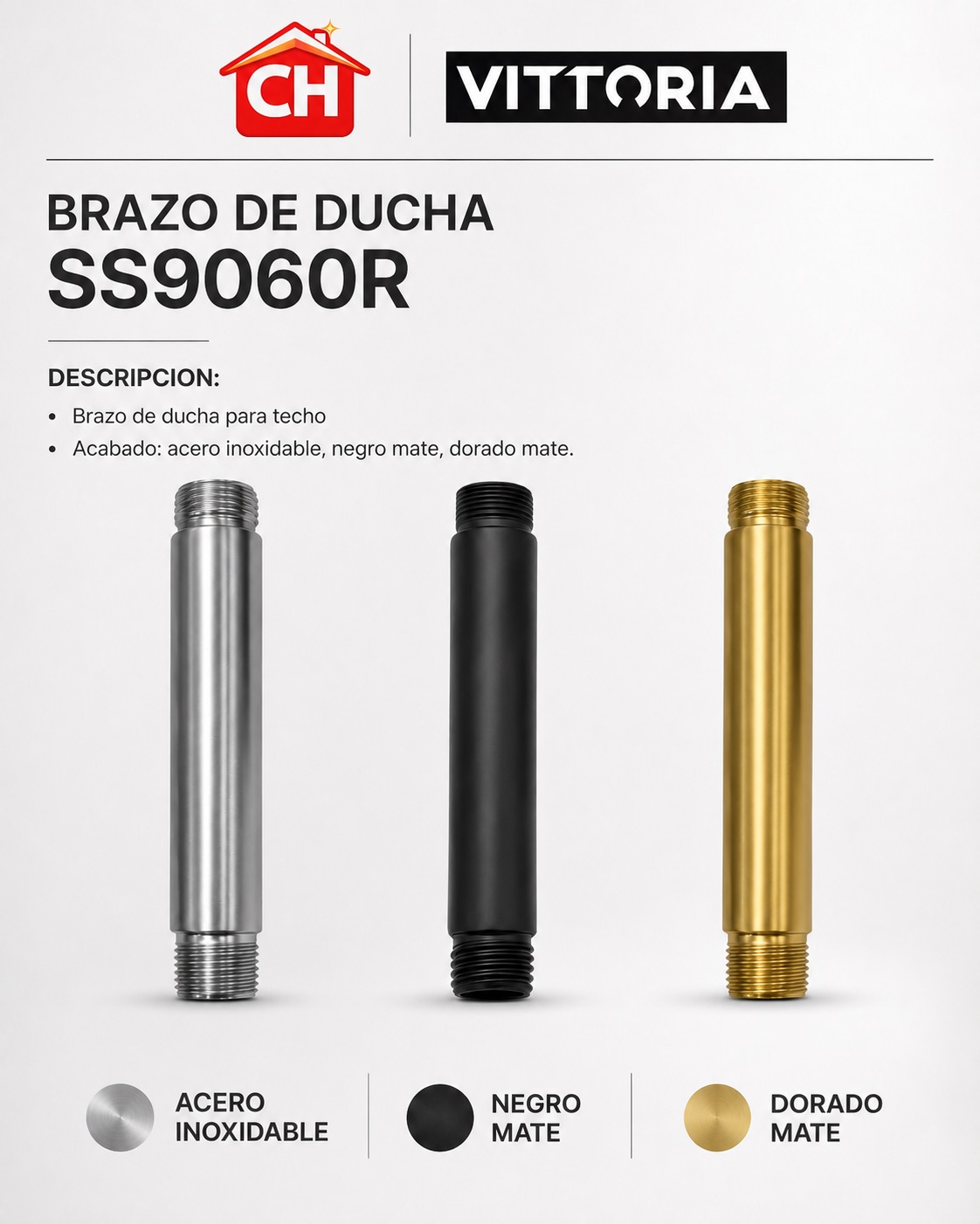 BRAZO DE DUCHA SS9060R