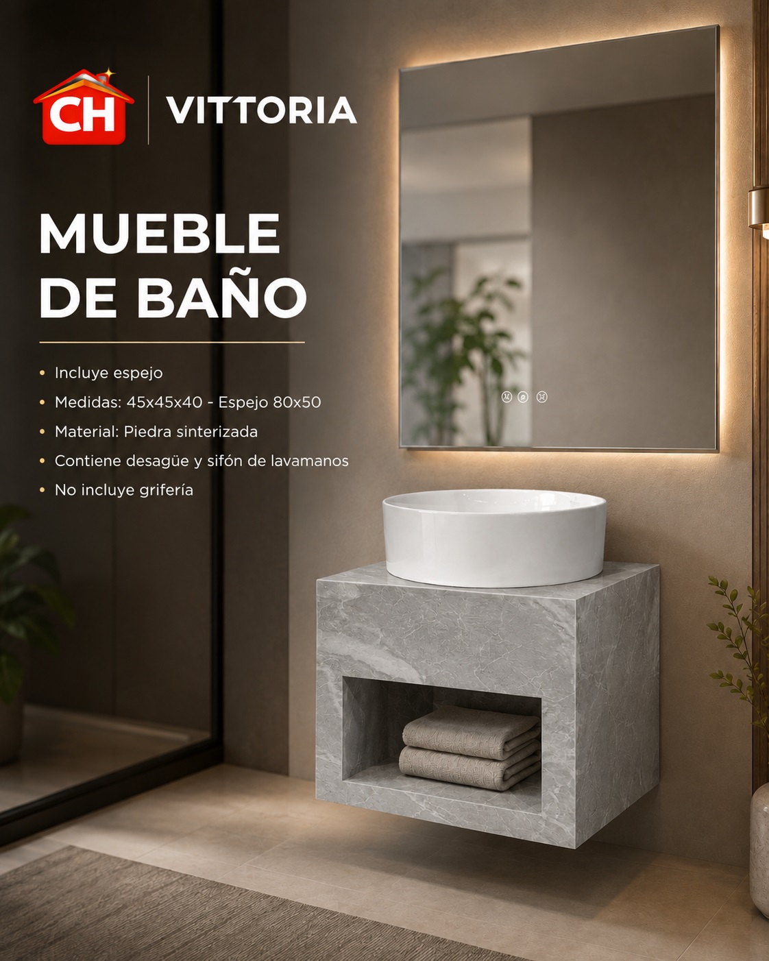 MUEBLE DE BAÑO V958B
