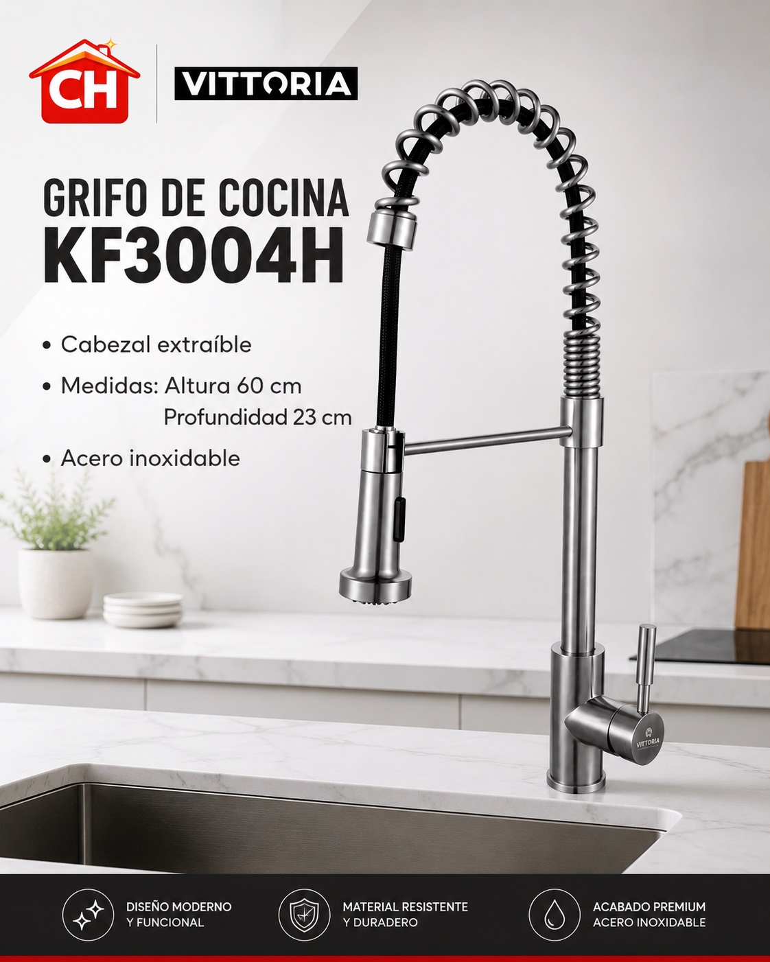 Grifo de Cocina - KF3004H