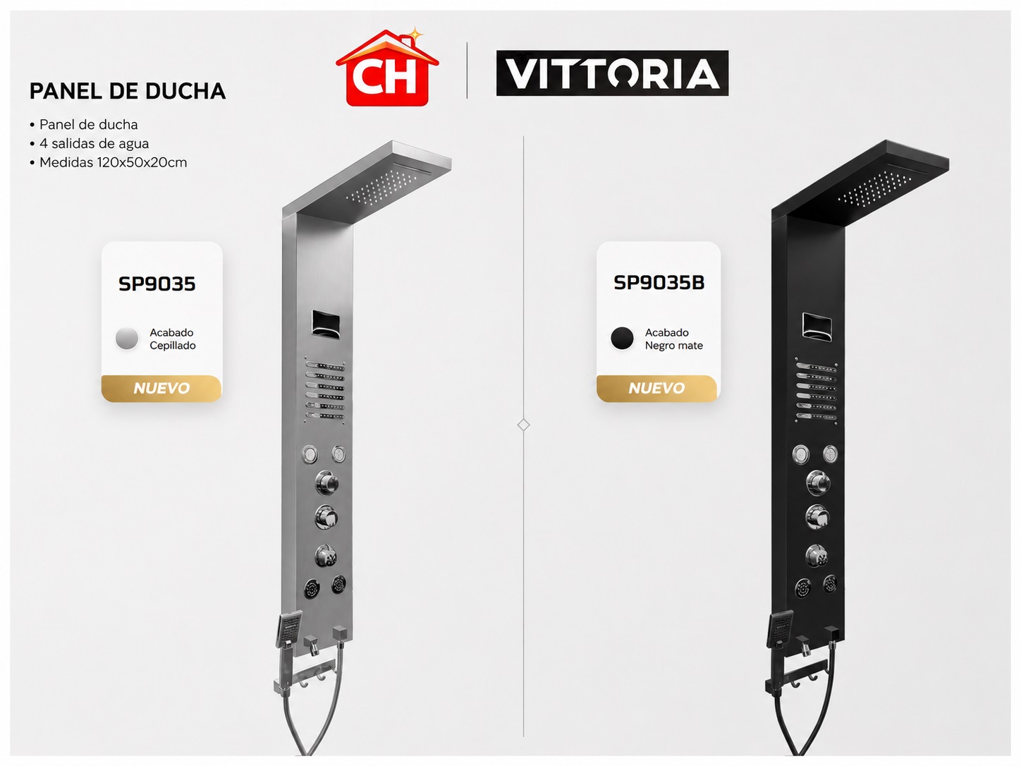 PANEL DE DUCHAS SP9035