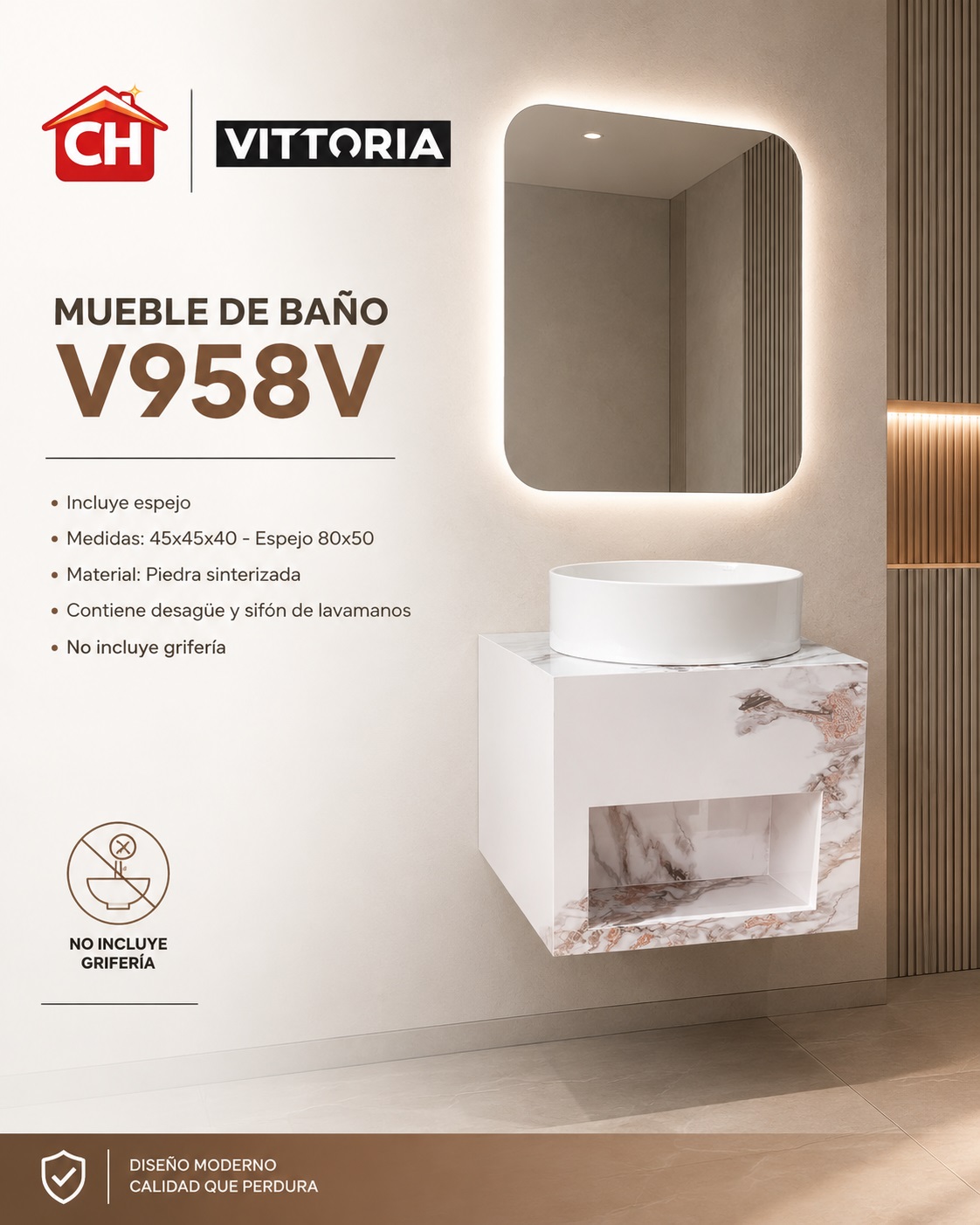 MUEBLE DE BAÑO V958V