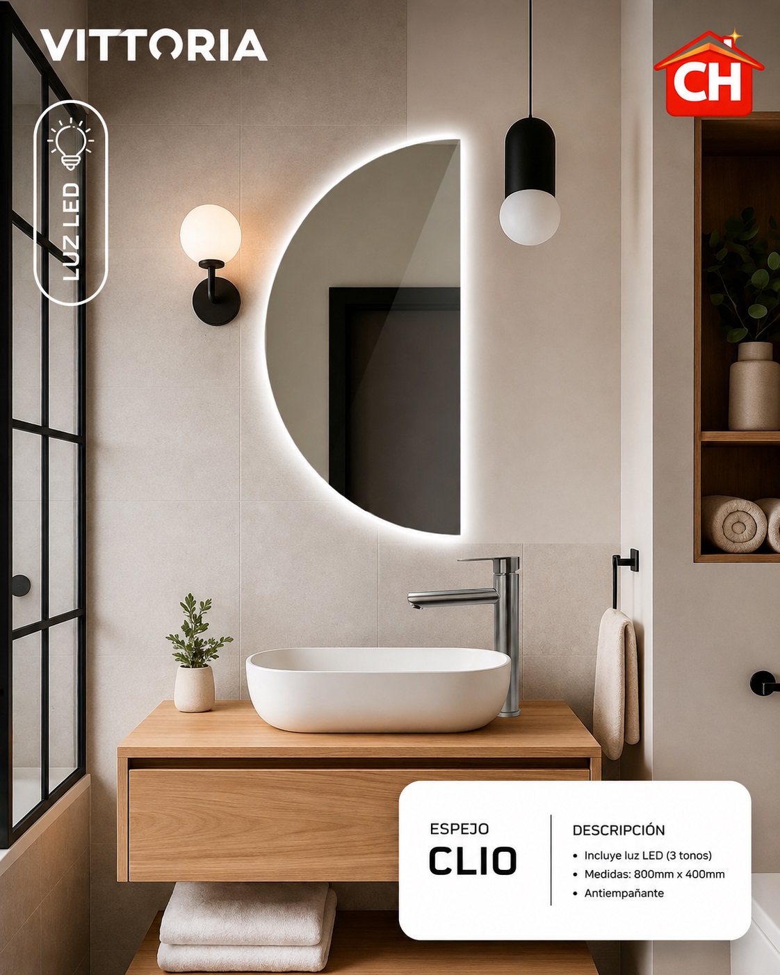 ESPEJO DECORATIVO CLIO