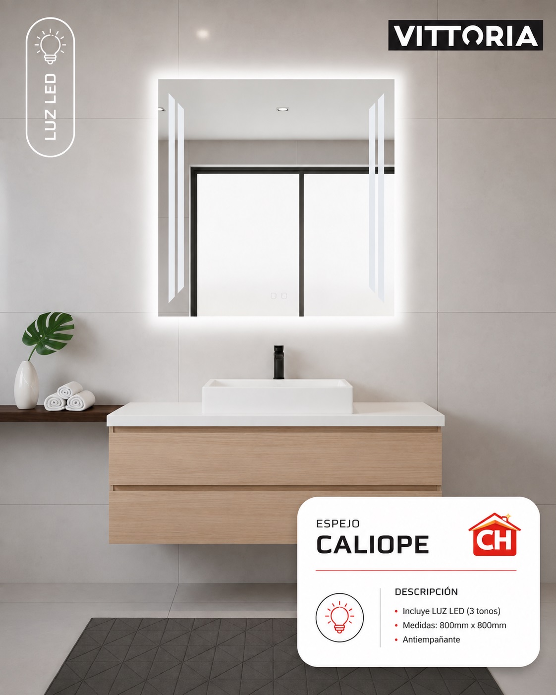 ESPEJO DECORATIVO CALIOPE