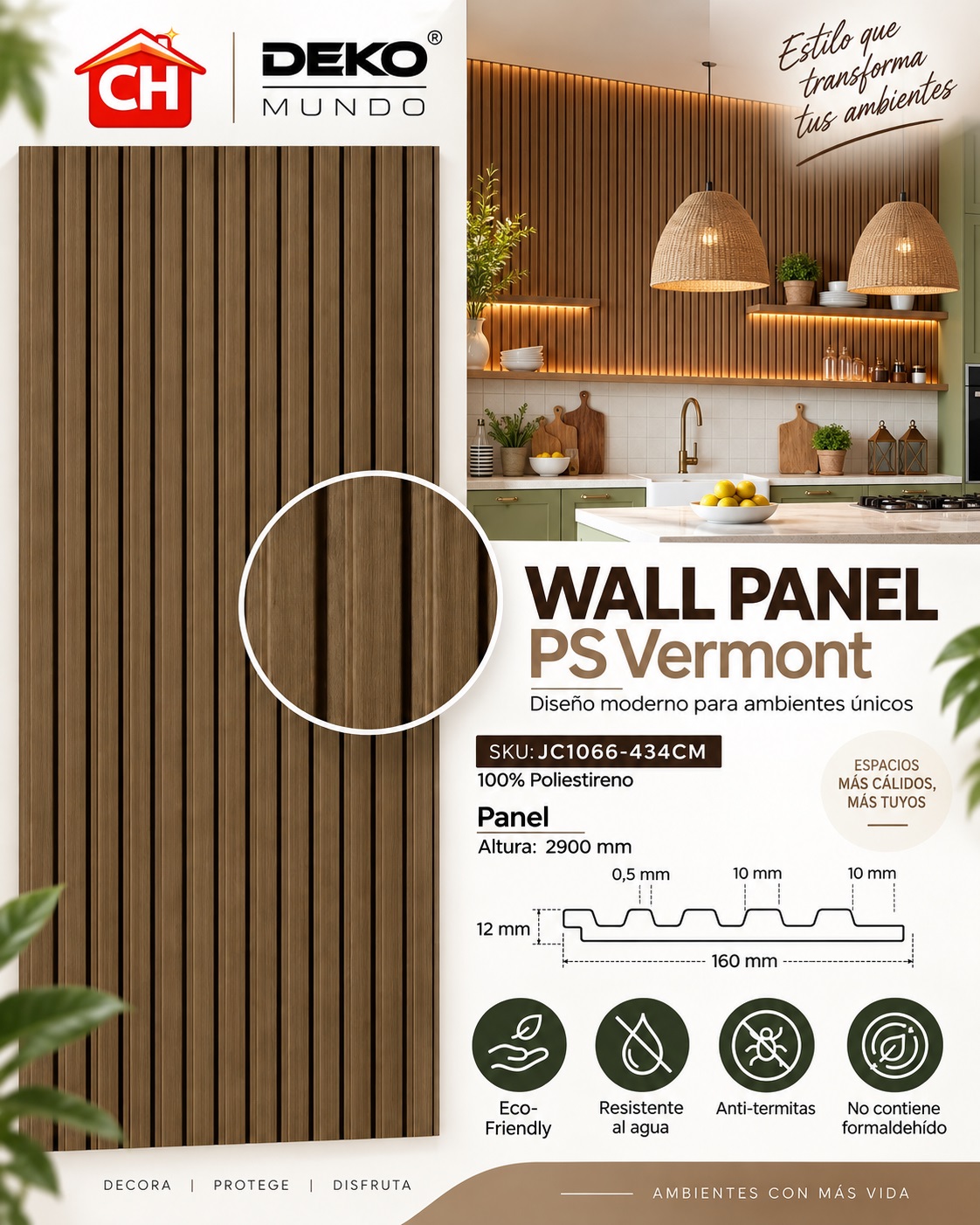 WALL PANEL PS Vermont