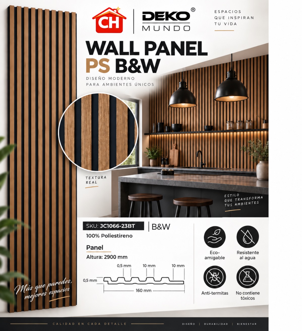 WALL PANEL PS B&W