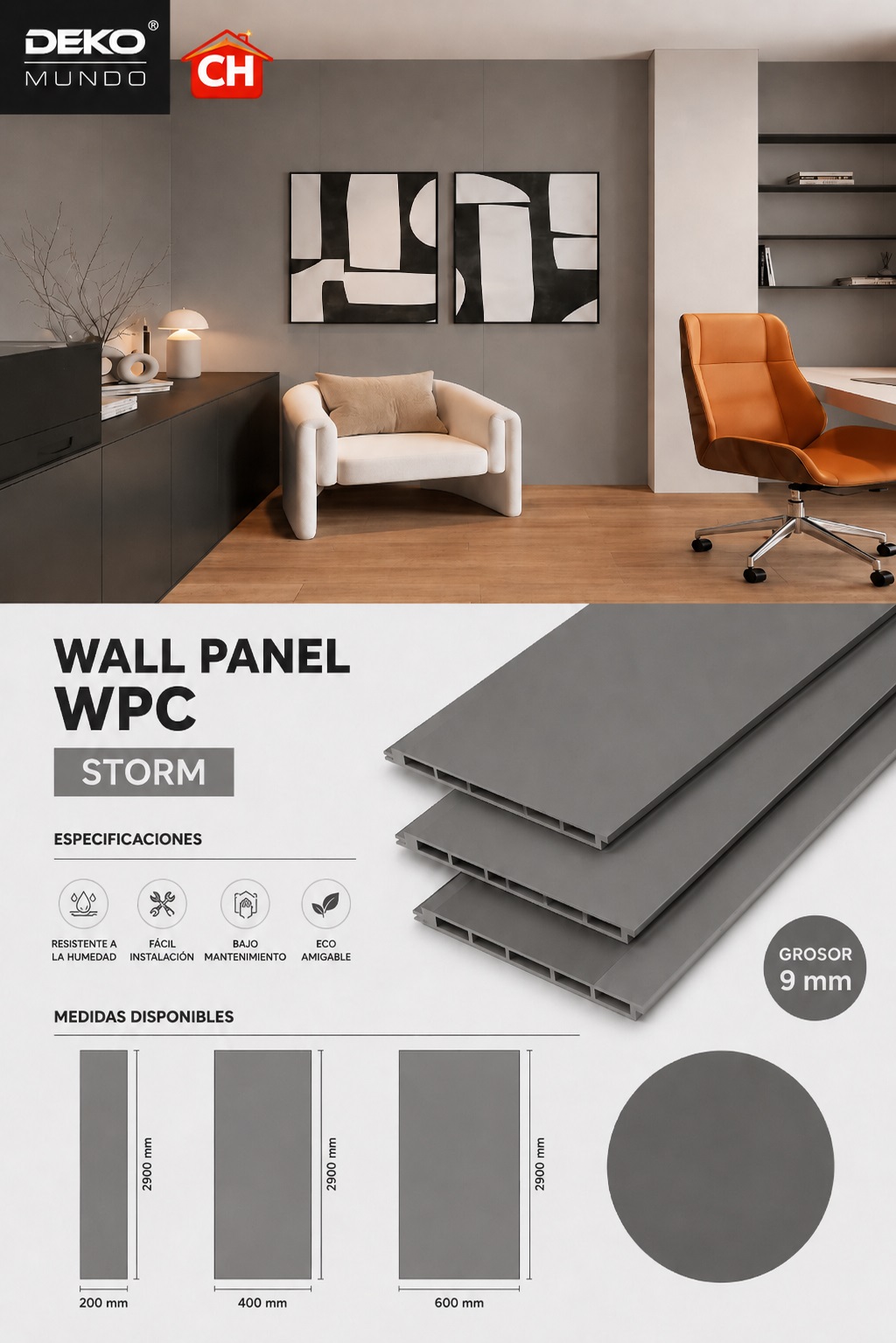 WALL PANEL WPC Storm 
