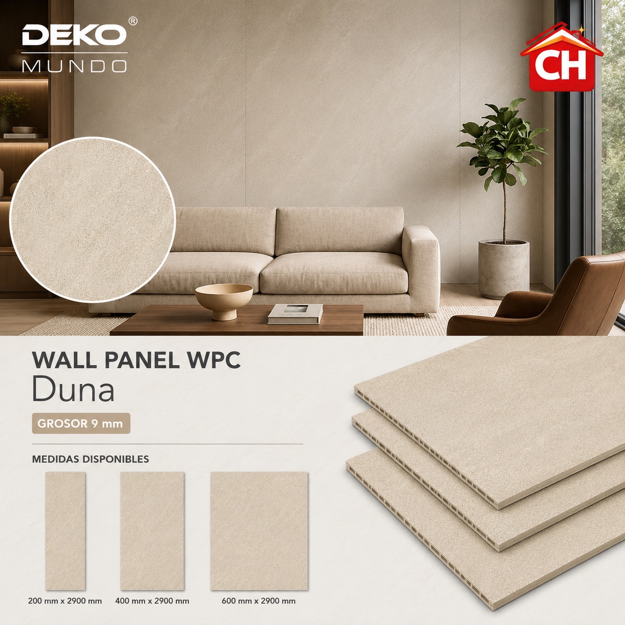 WALL PANEL WPC Duna