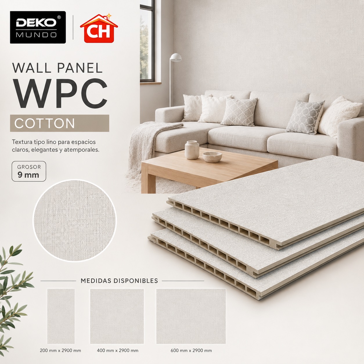 WALL PANEL WPC Cotton